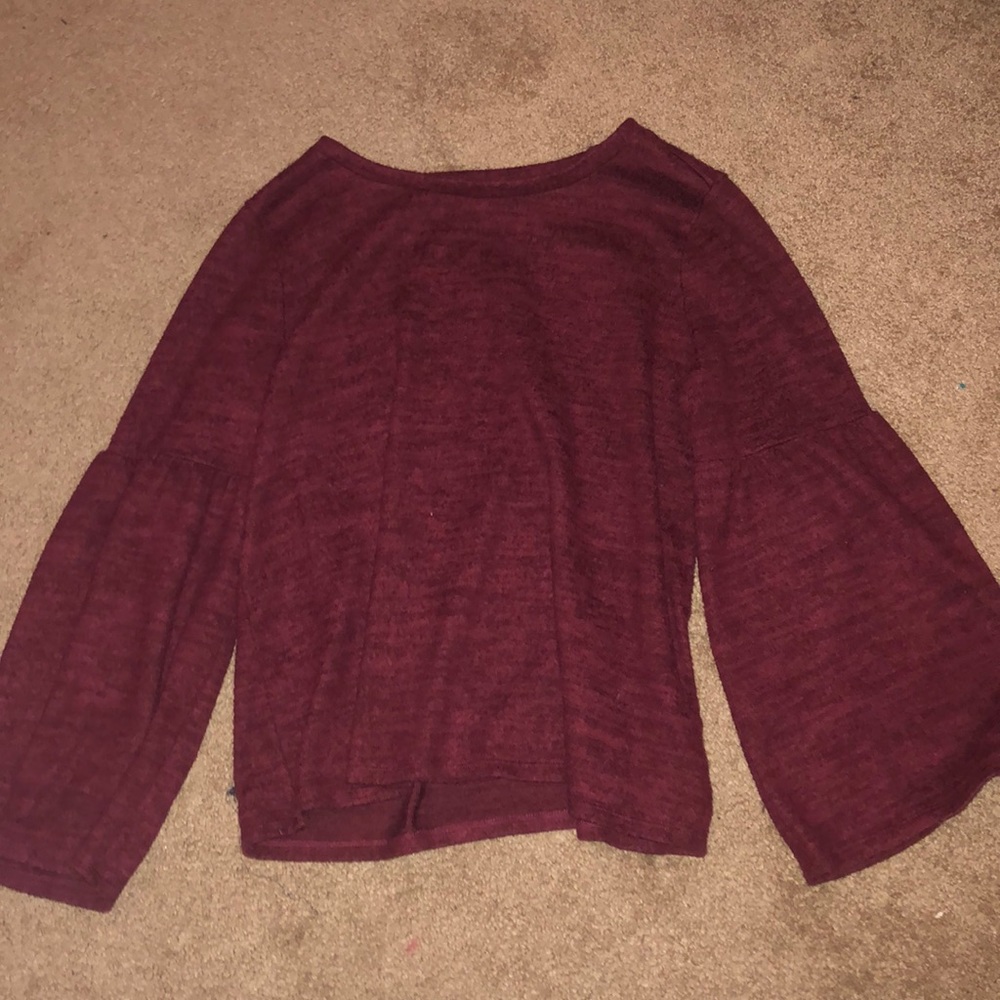 ANA long sleeve flare shirt